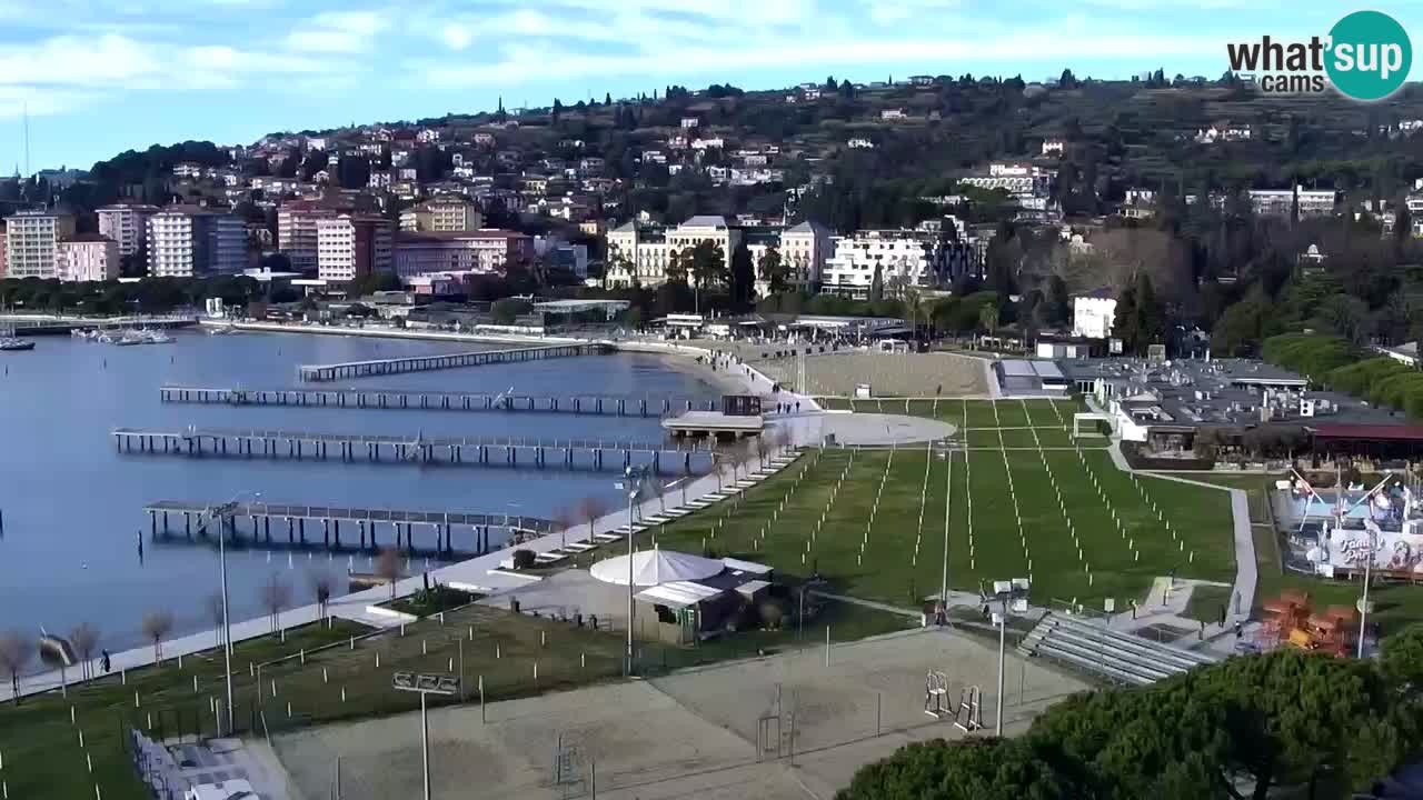 Live cam Portorož  Panorama