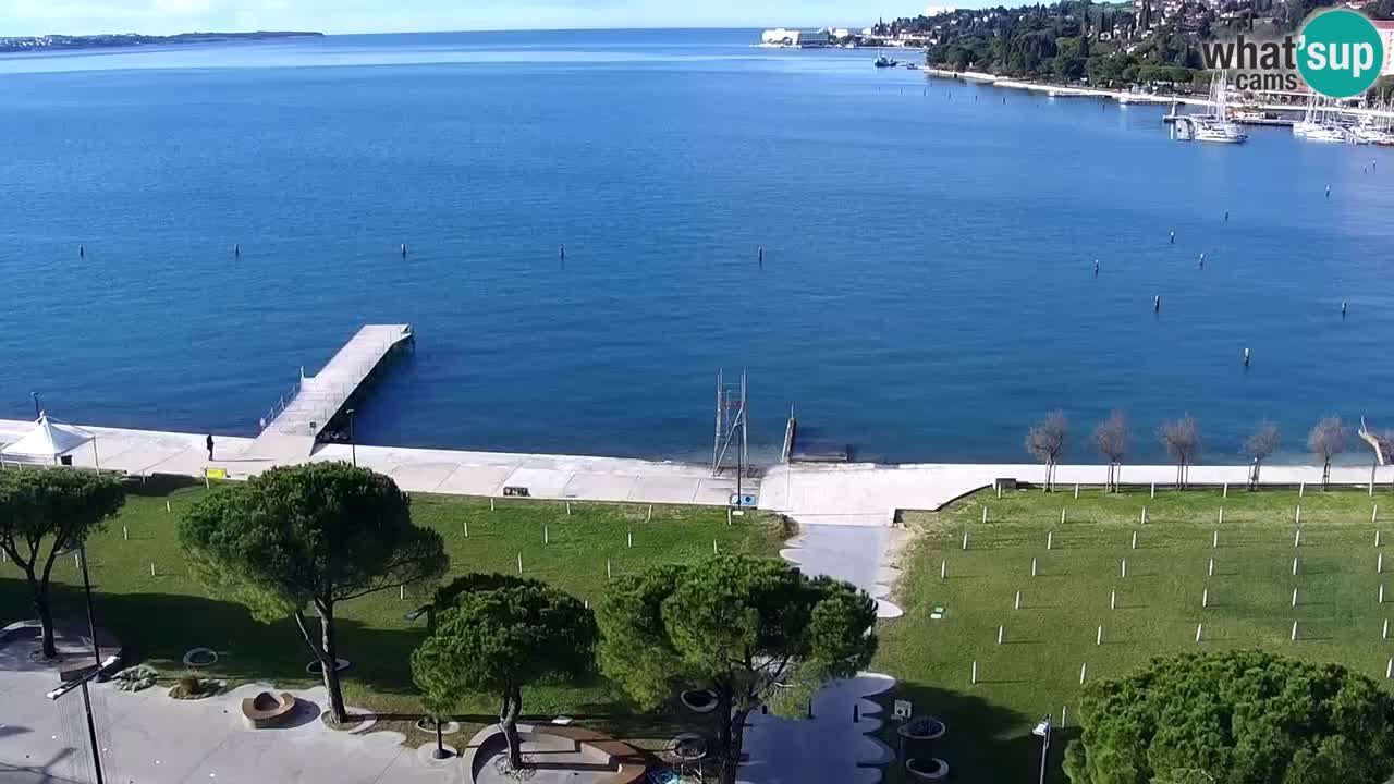 Live cam Portorož  Panorama