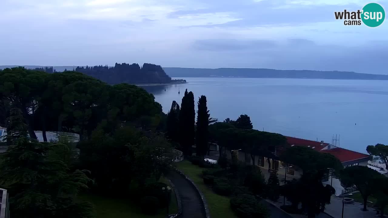 Portorož – panorama webcam