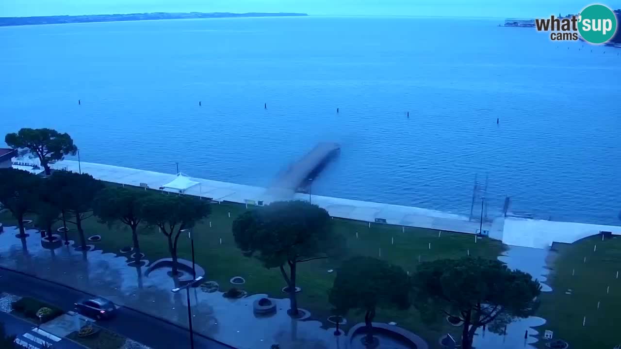 Webcam Live Portorož Strand – Bungalow