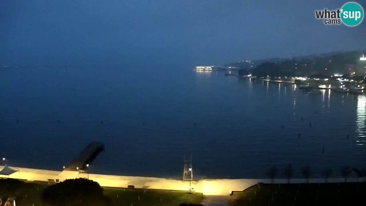 Webcam Portorož Panoramic view from Casino Portoroz