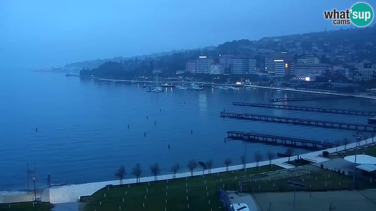 Live Webcam Portorose – Panorama