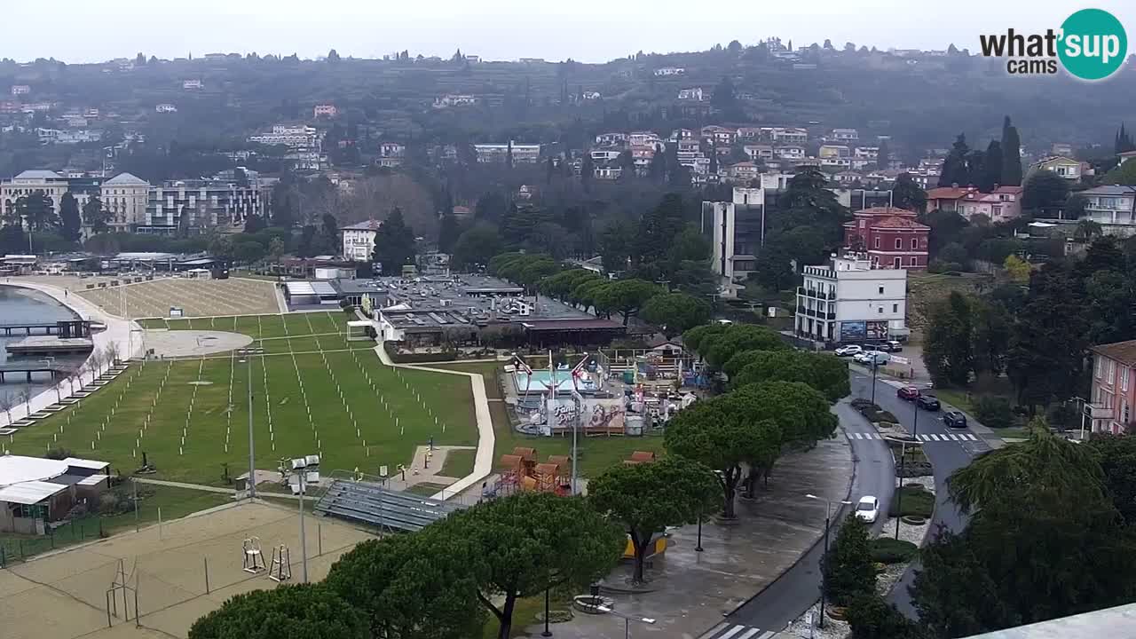 Kamera v živo Portorož – Panorama