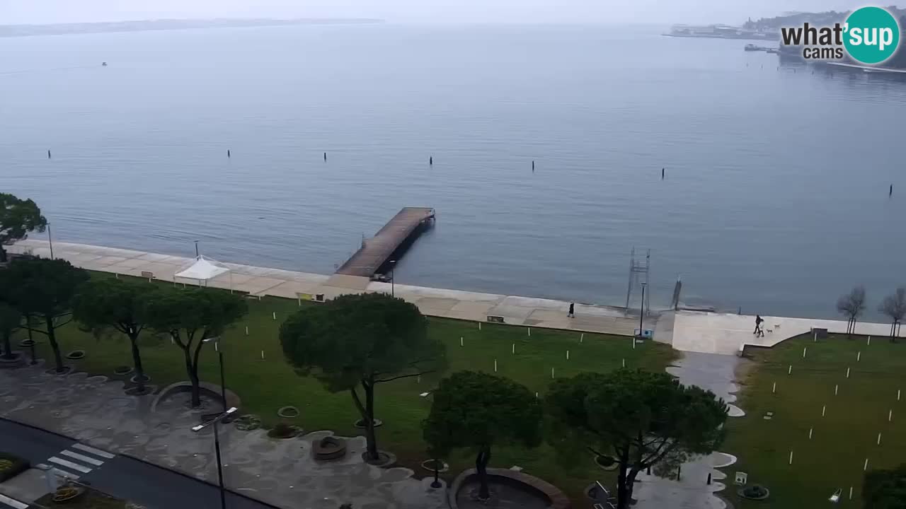 Webcam Plage Portorož – Bungalow