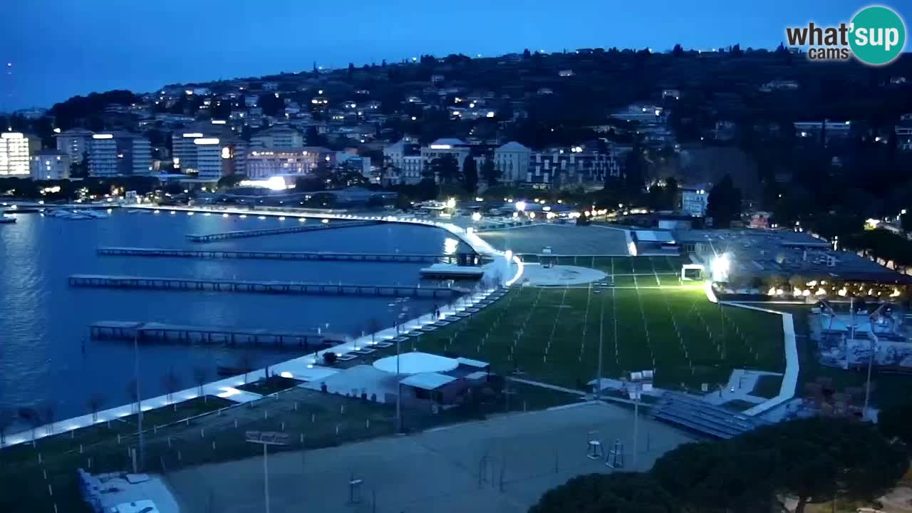 Kamera v živo Portorož – Panorama