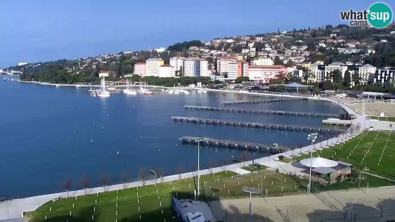 Camera en vivo Portorož – Panorama