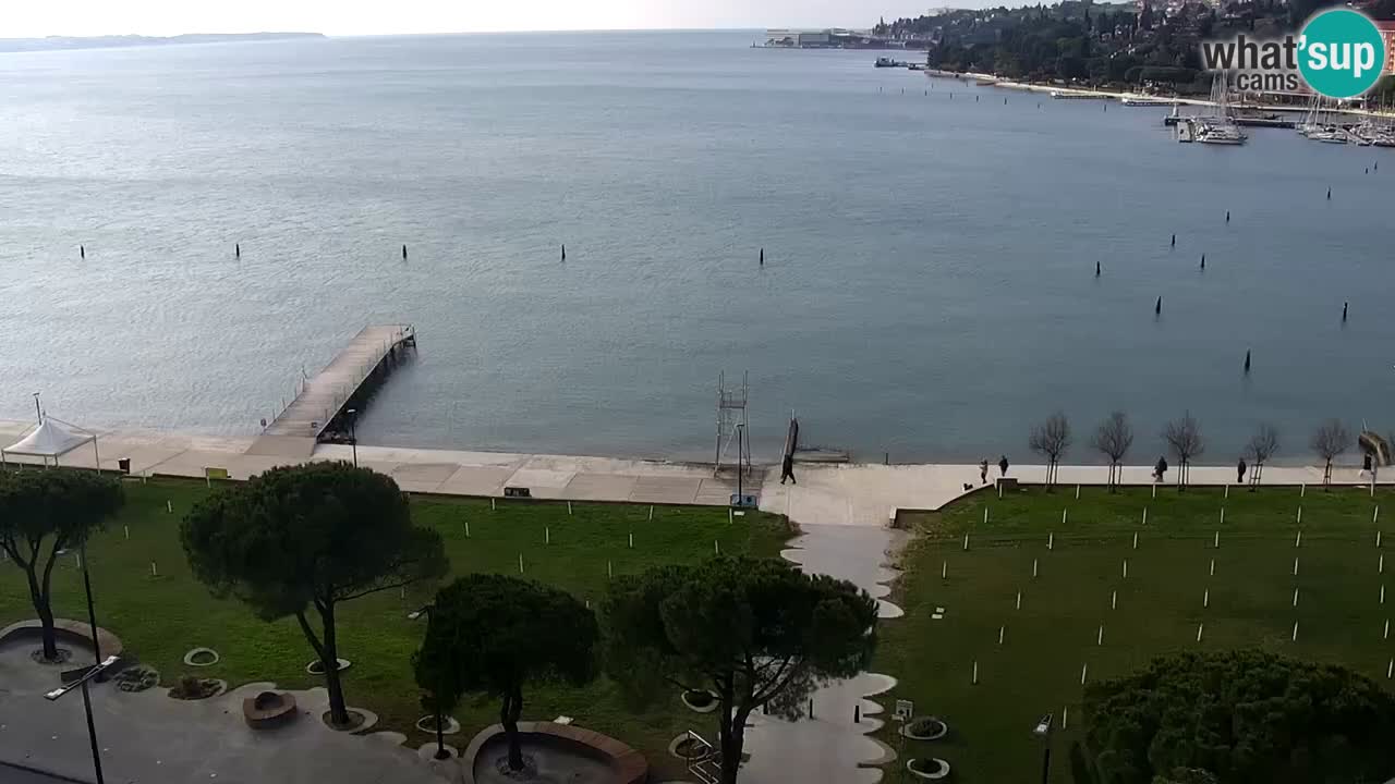 Webcam Plage Portorož – Bungalow