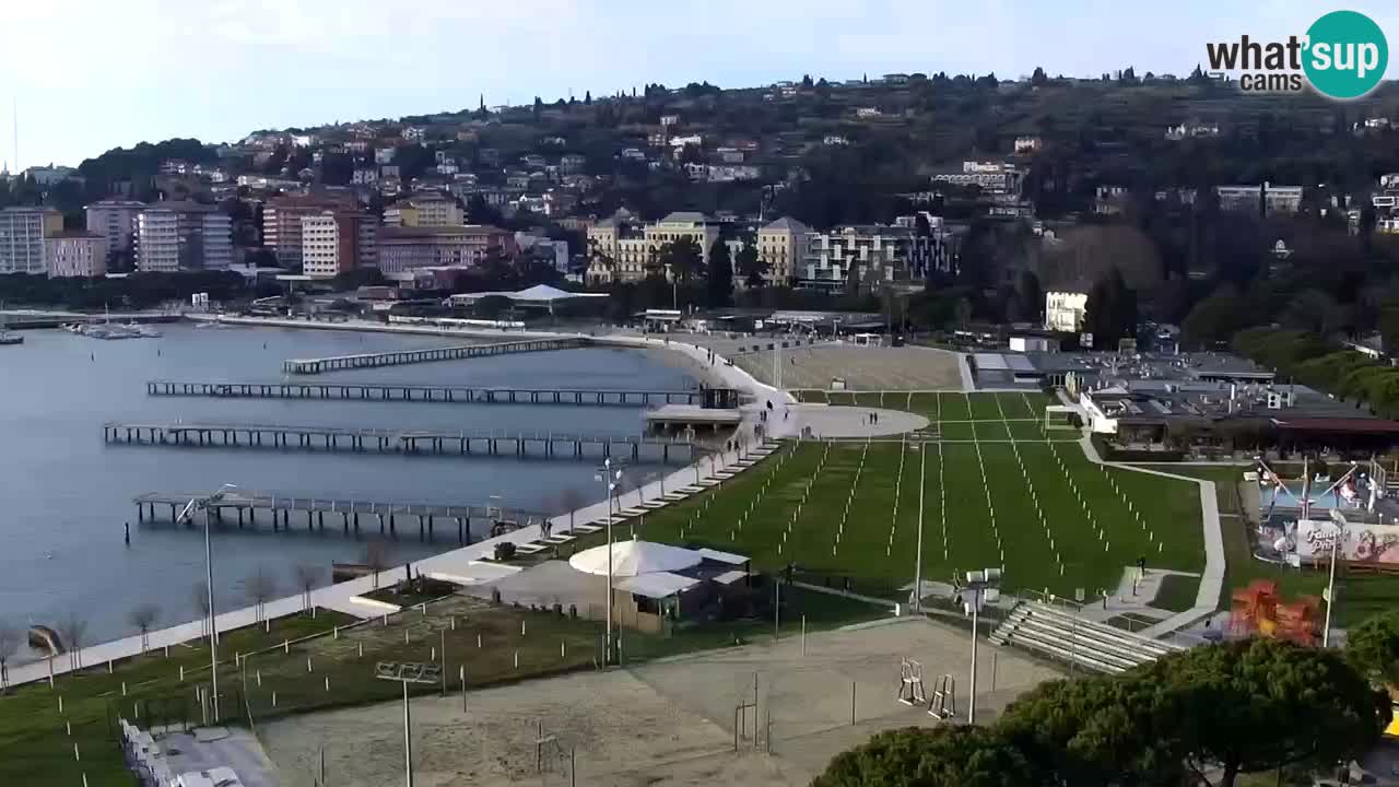 Live Webcam Portorose – Panorama