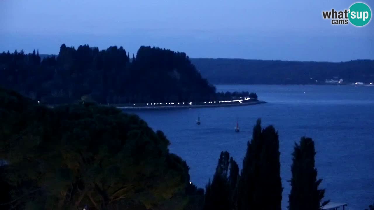 Webcam spiaggia Portorose – Vista dal ristorante Bungalow