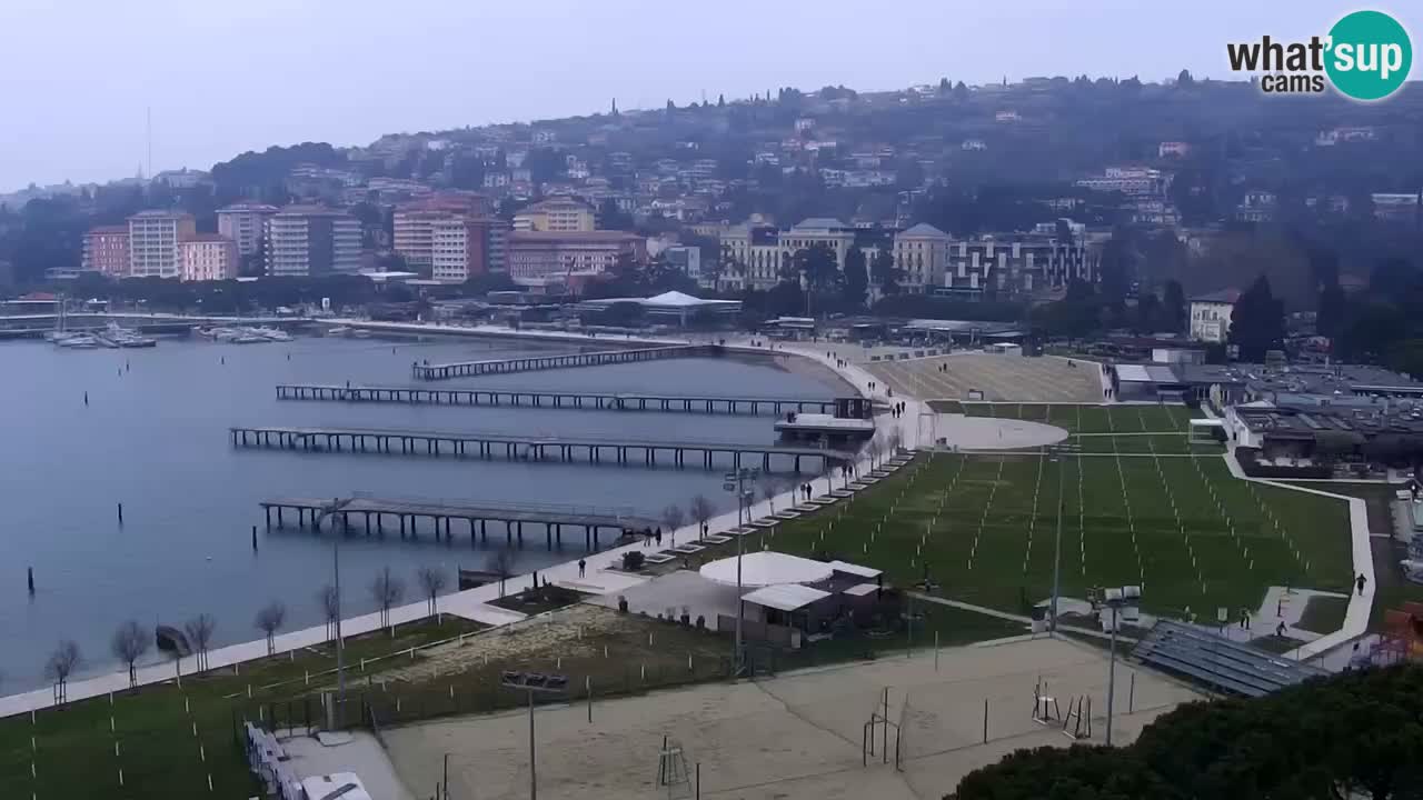 Webcam Playa Portorož – Bungalow