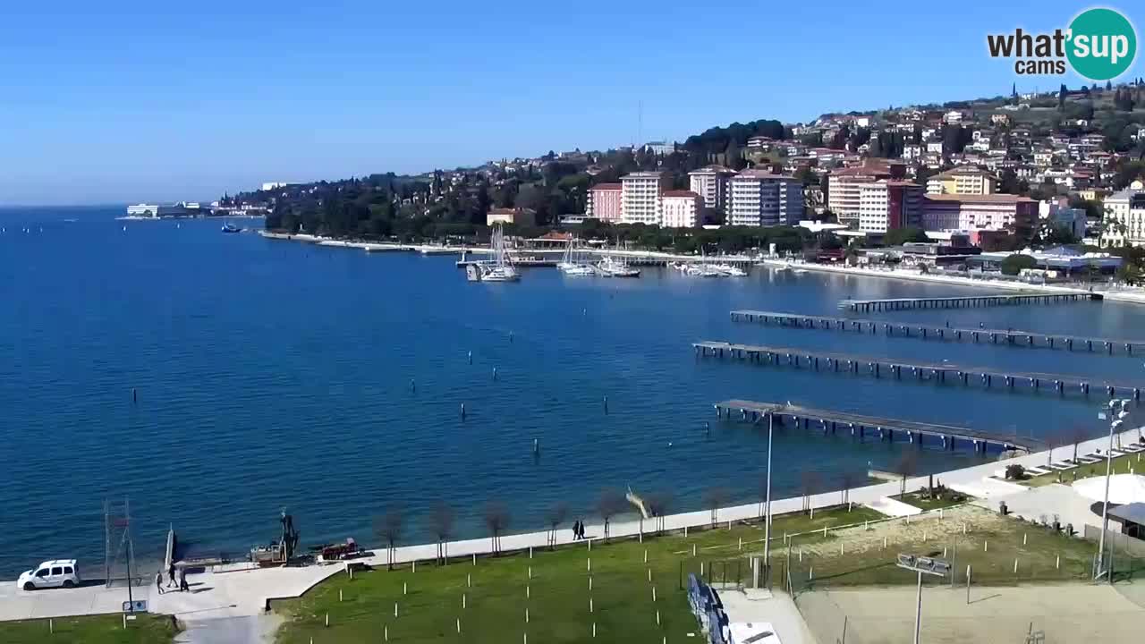 Kamera v živo Portorož – Panorama