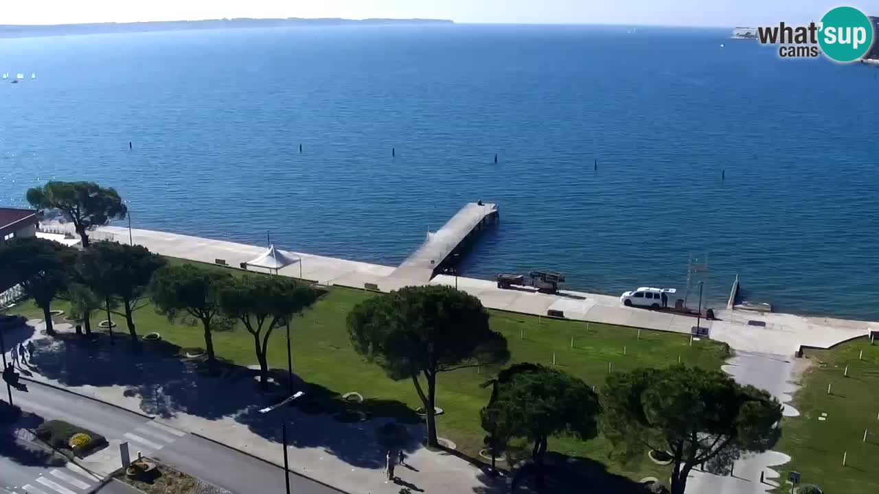 Live cam Portorož  Panorama