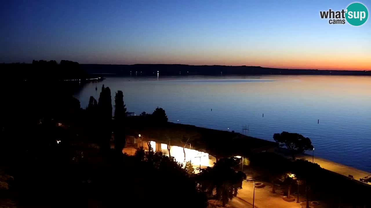 Webcam Portorož Panoramic view from Casino Portoroz