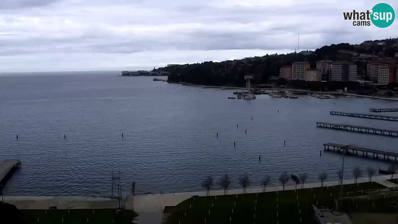 Webcam spiaggia Portorose – Vista dal ristorante Bungalow