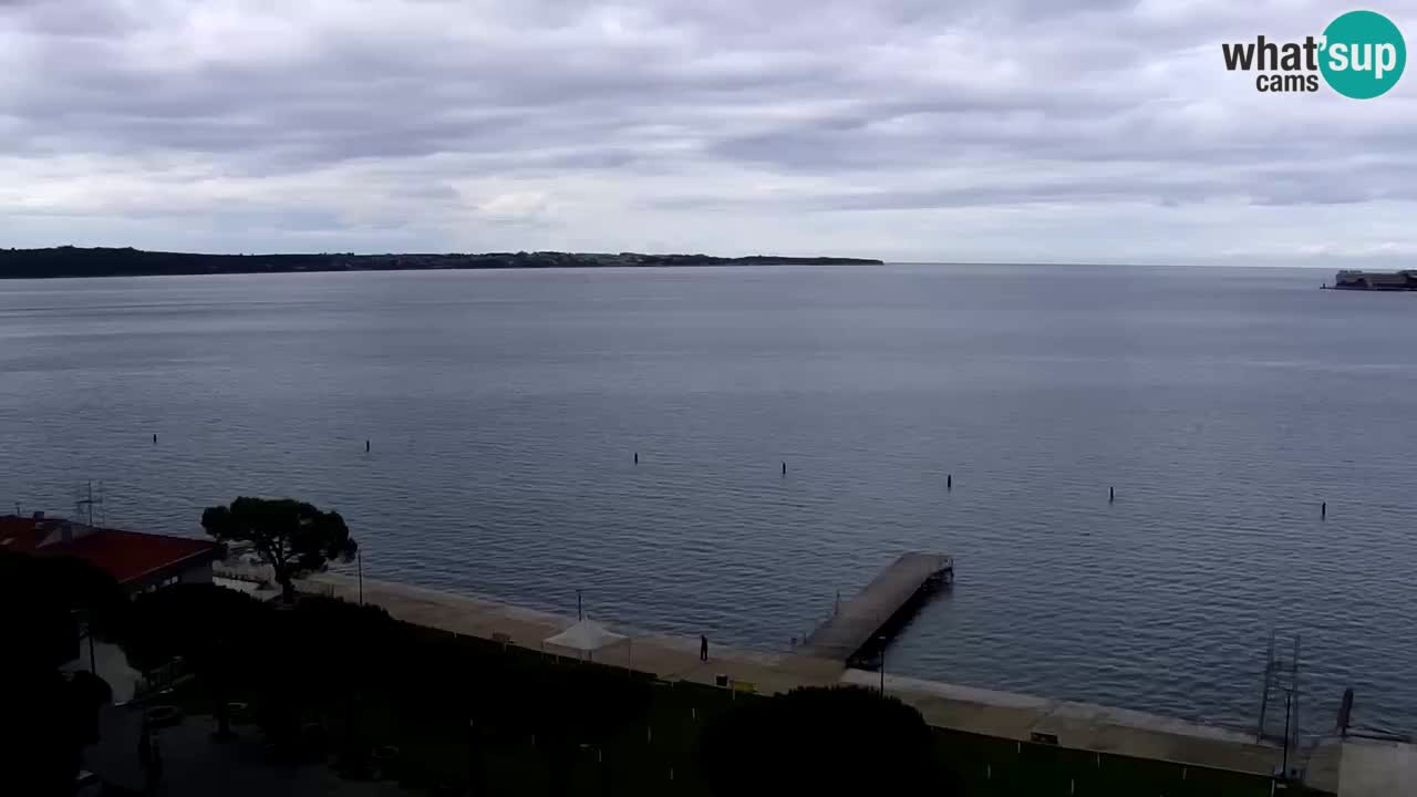 Webcam Live Portorož Strand – Bungalow