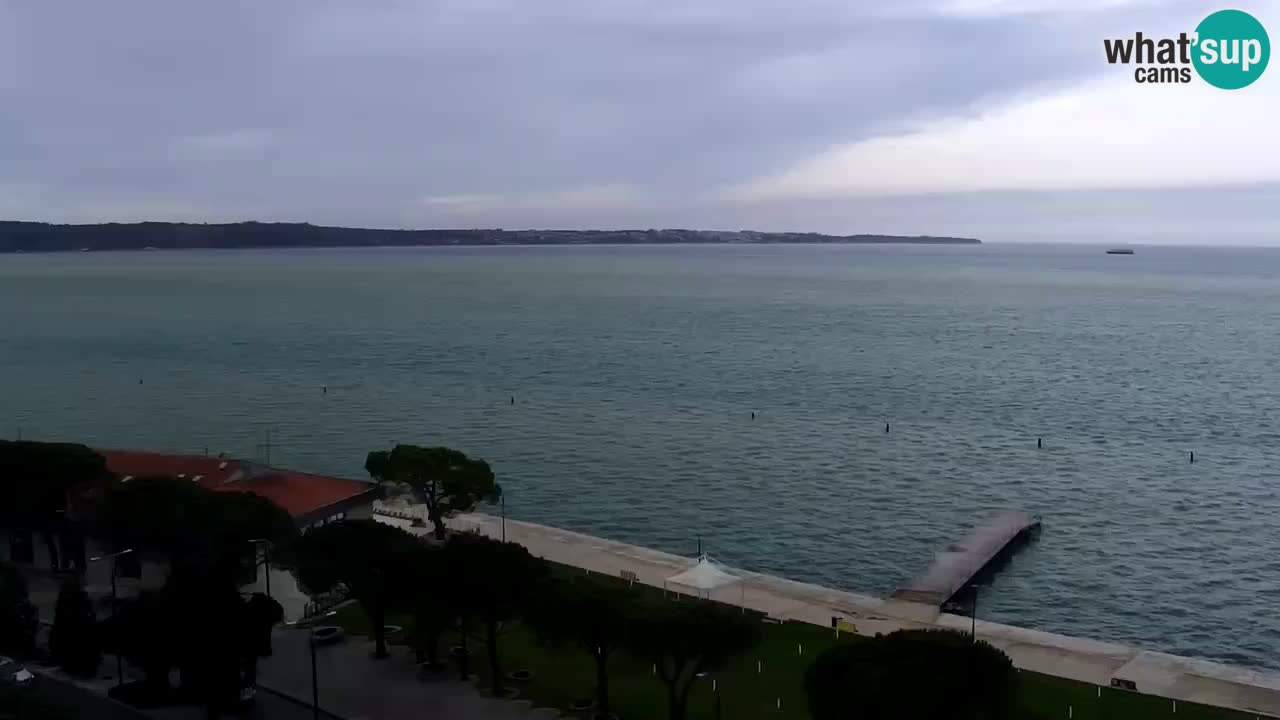 Portorož – panorama webcam