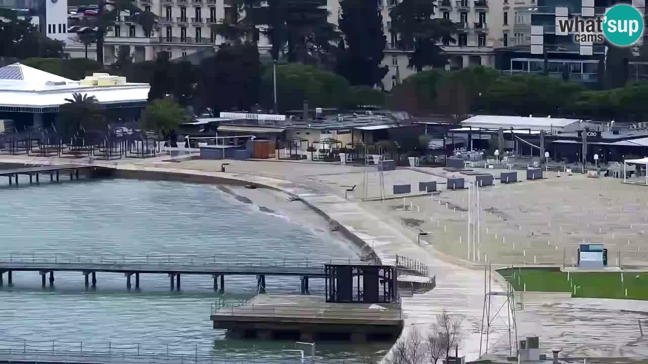 Webcam Plage Portorož – Bungalow