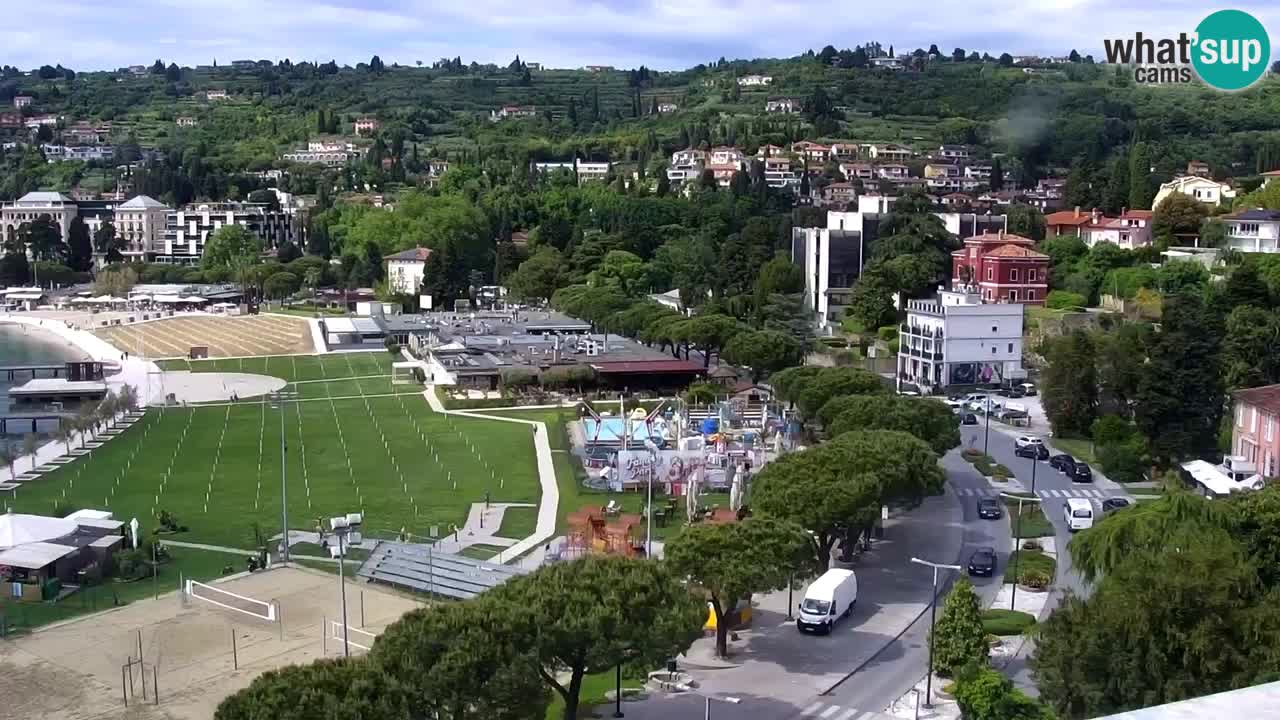 Live Webcam Portorose – Panorama
