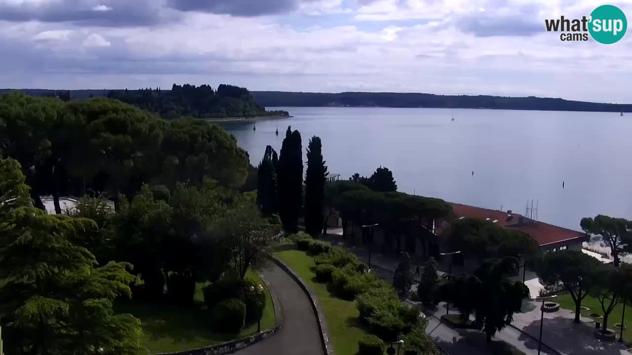 Portorož – panorama webcam
