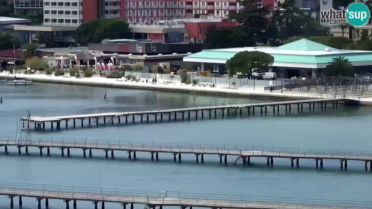 Live Webcam Portorose – Panorama