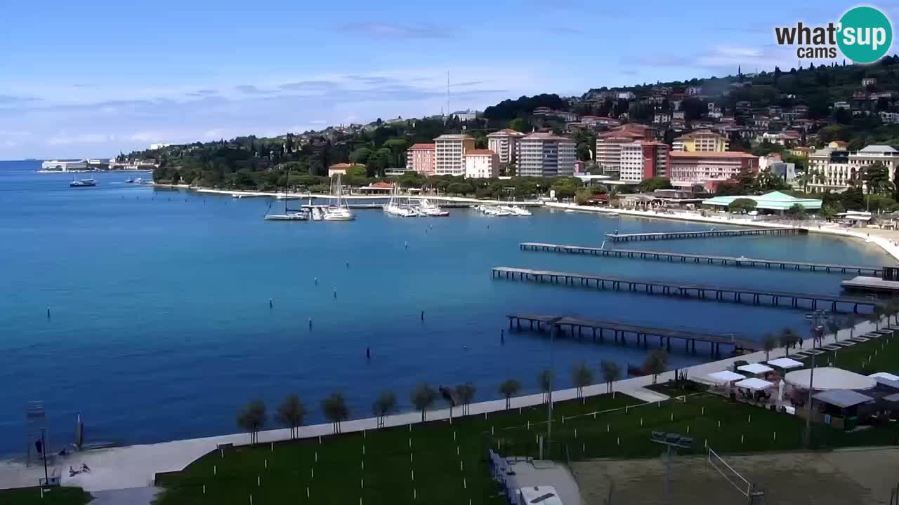 Webcam Portorož – Panorama