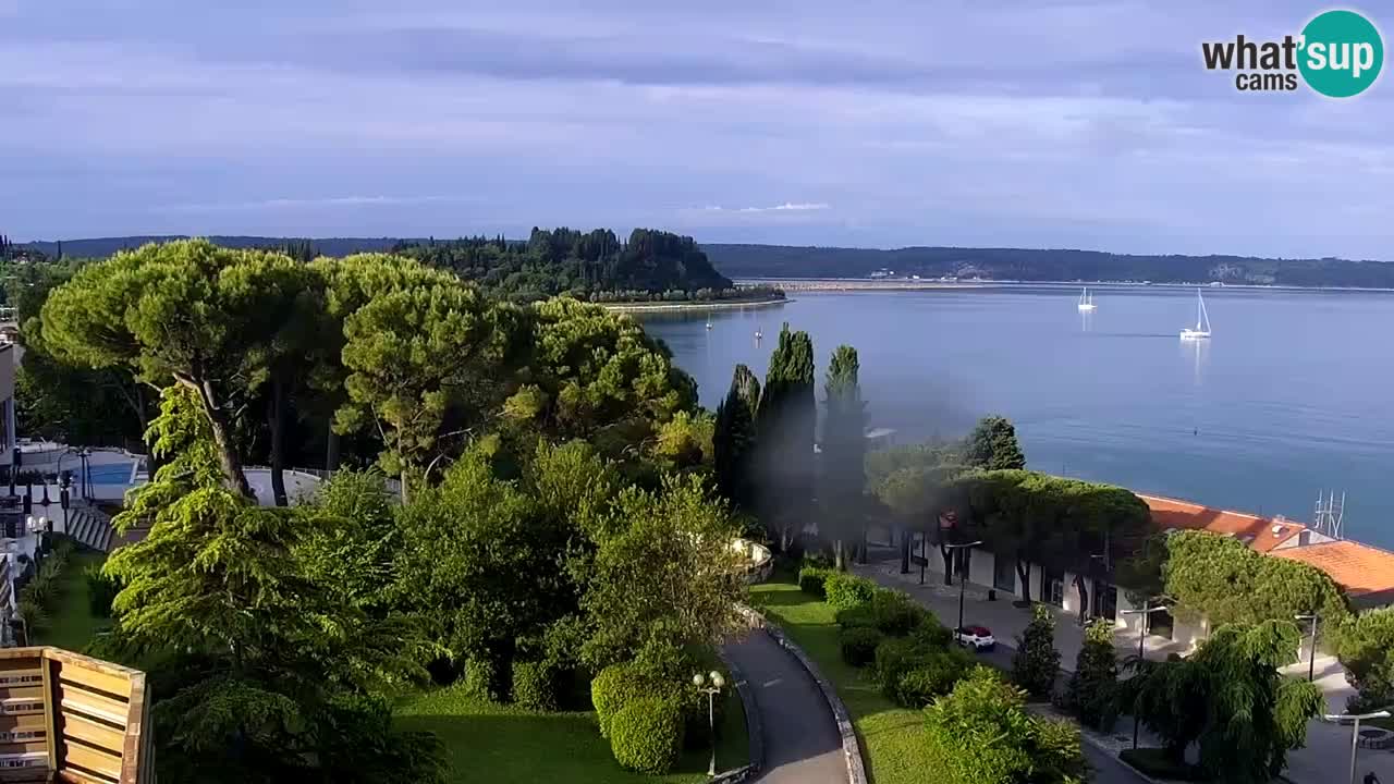 Portorož – panorama webcam