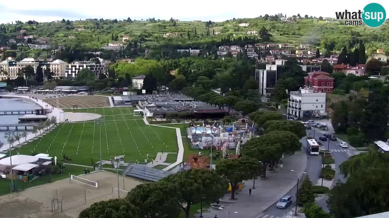 Live cam Portorož  Panorama
