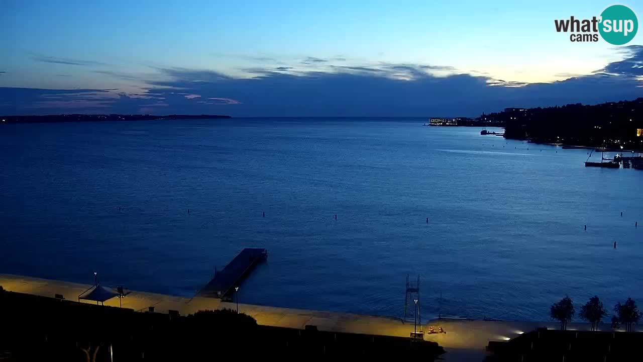 Live Webcam Portorose – Panorama