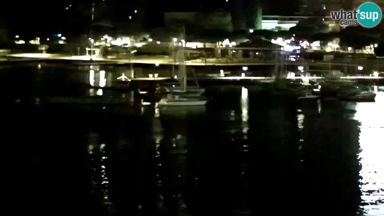 Spletna kamera Portorož plaža – Pogled z restavracije Bungalow