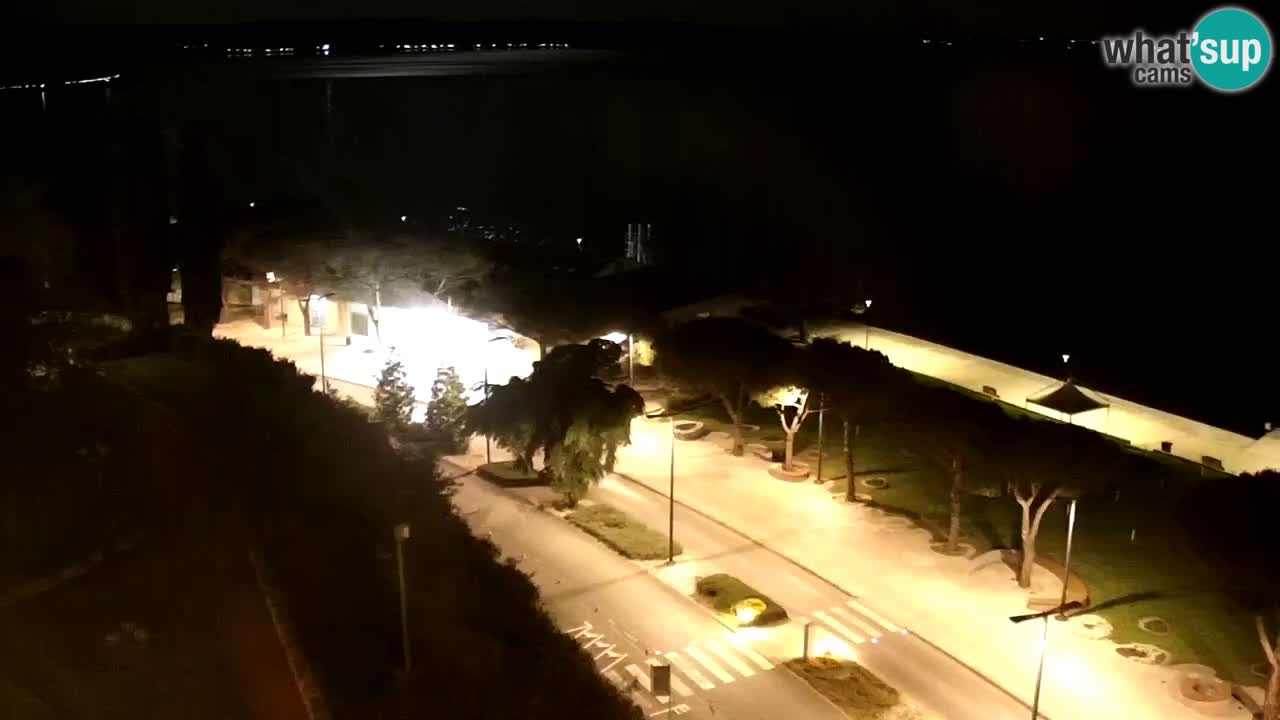Webcam Live Portorož Strand – Bungalow