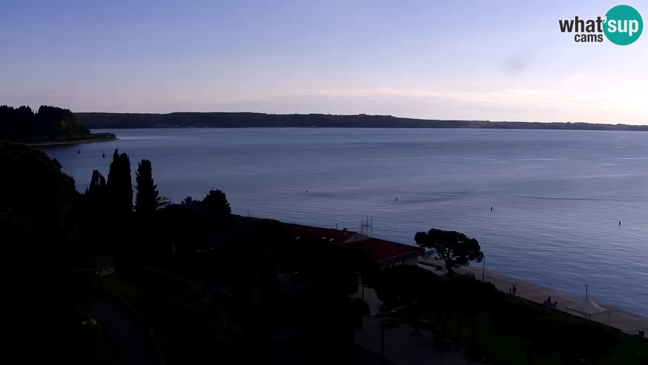 Webcam Playa Portorož – Bungalow