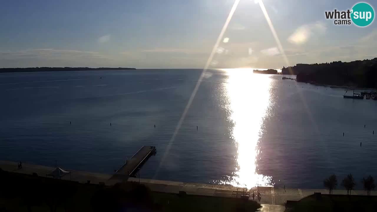 Webcam Plage Portorož – Bungalow