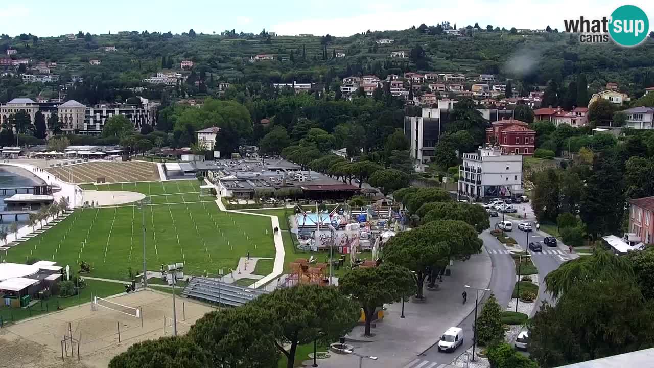 Webcam Live Portorož Strand – Bungalow