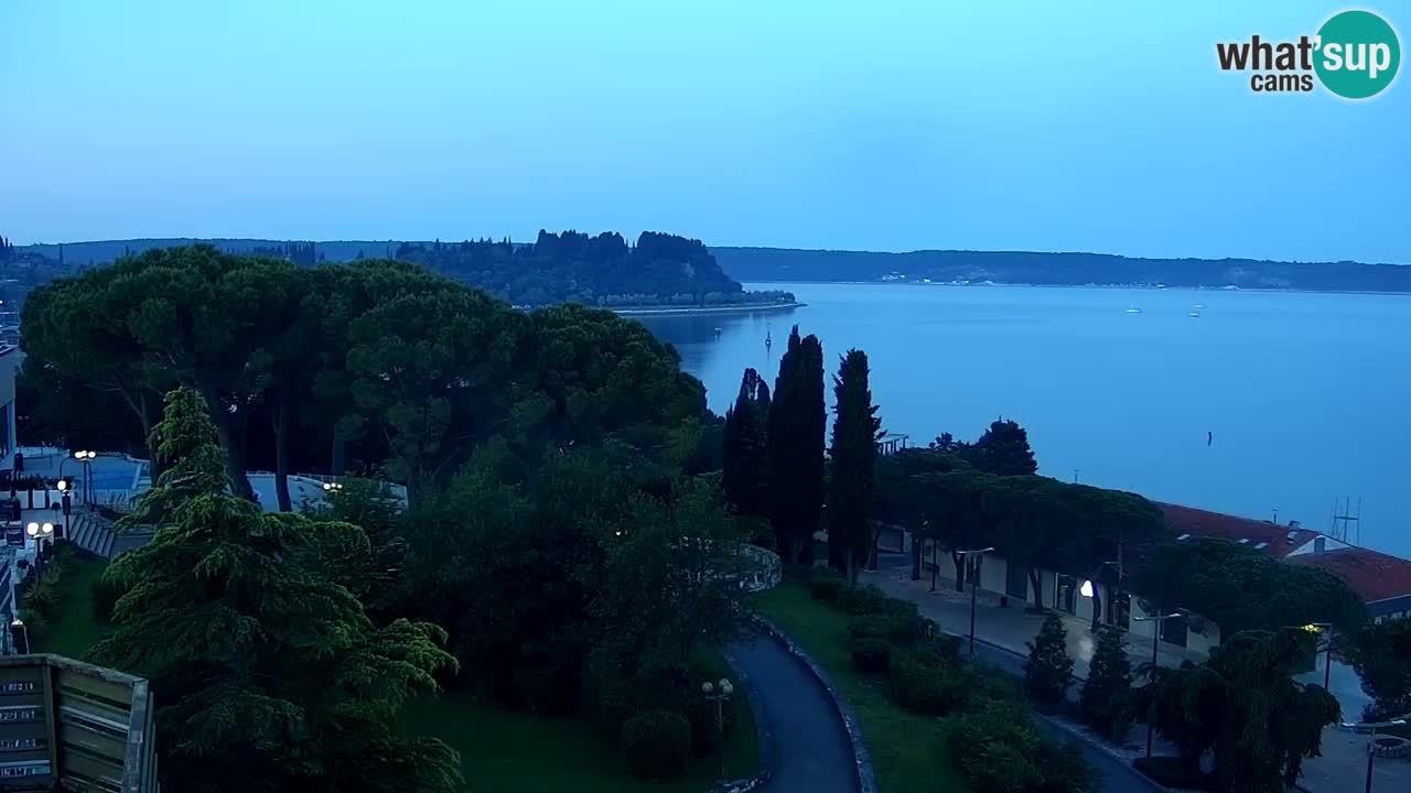 Webcam Live Portorož Strand – Bungalow