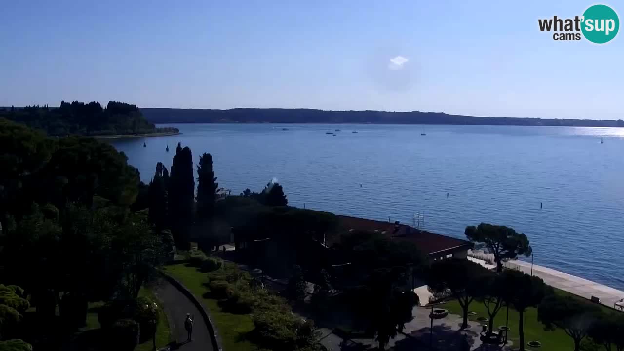 Web kamera Portorož plaža