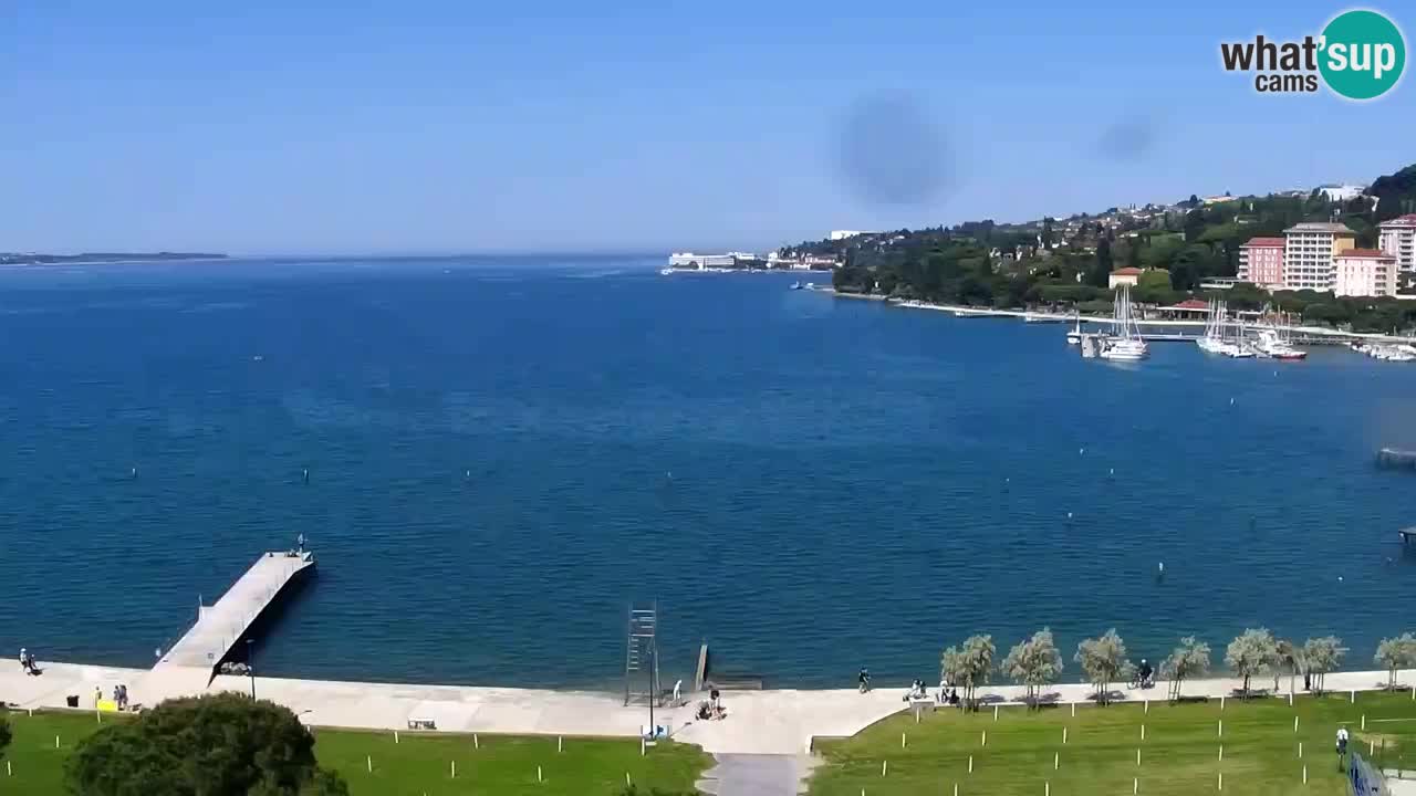 Live cam Portorož  Panorama