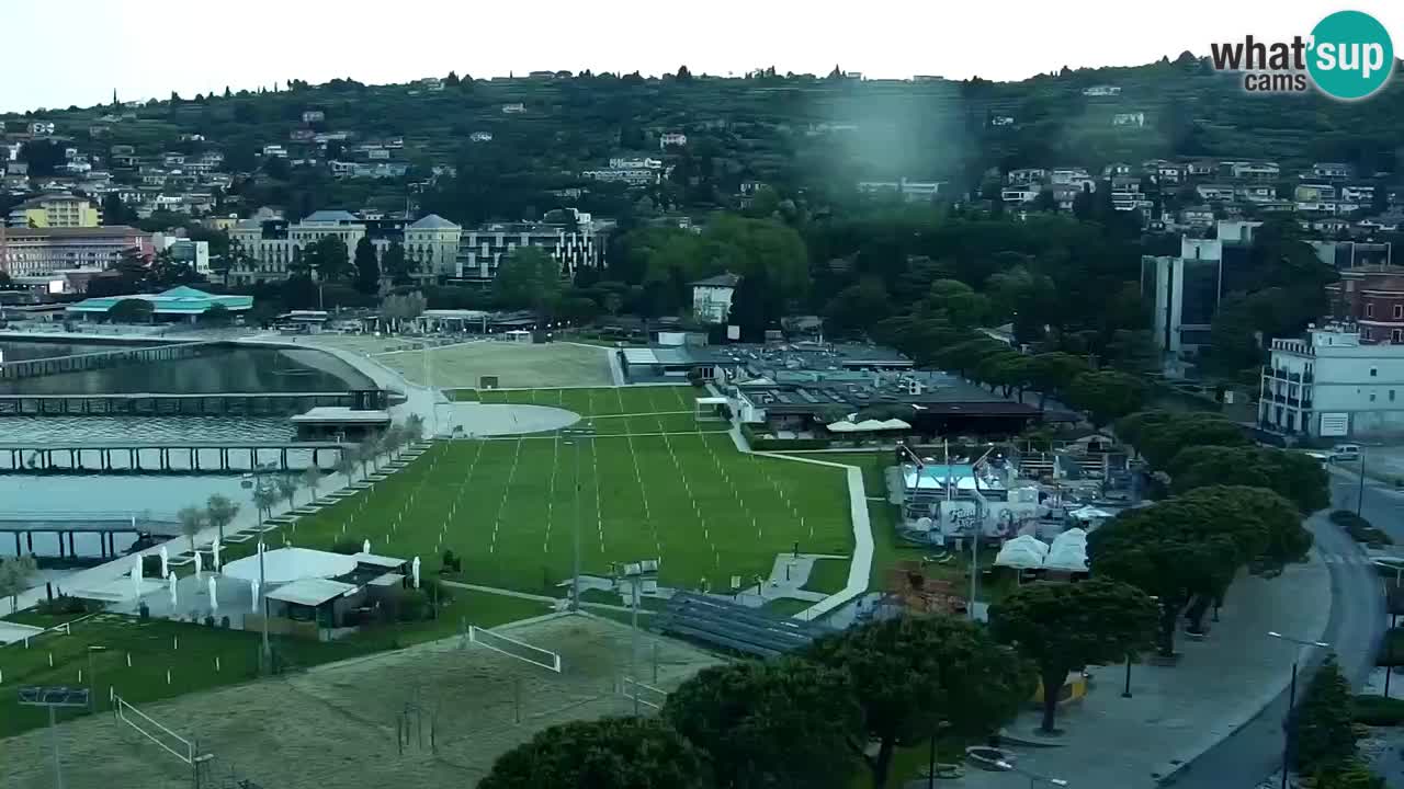 Portorož – panorama webcam
