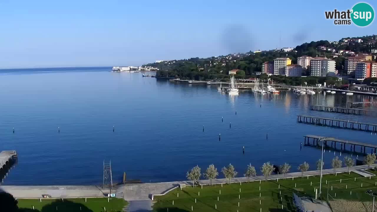 Live Webcam Portorose – Panorama