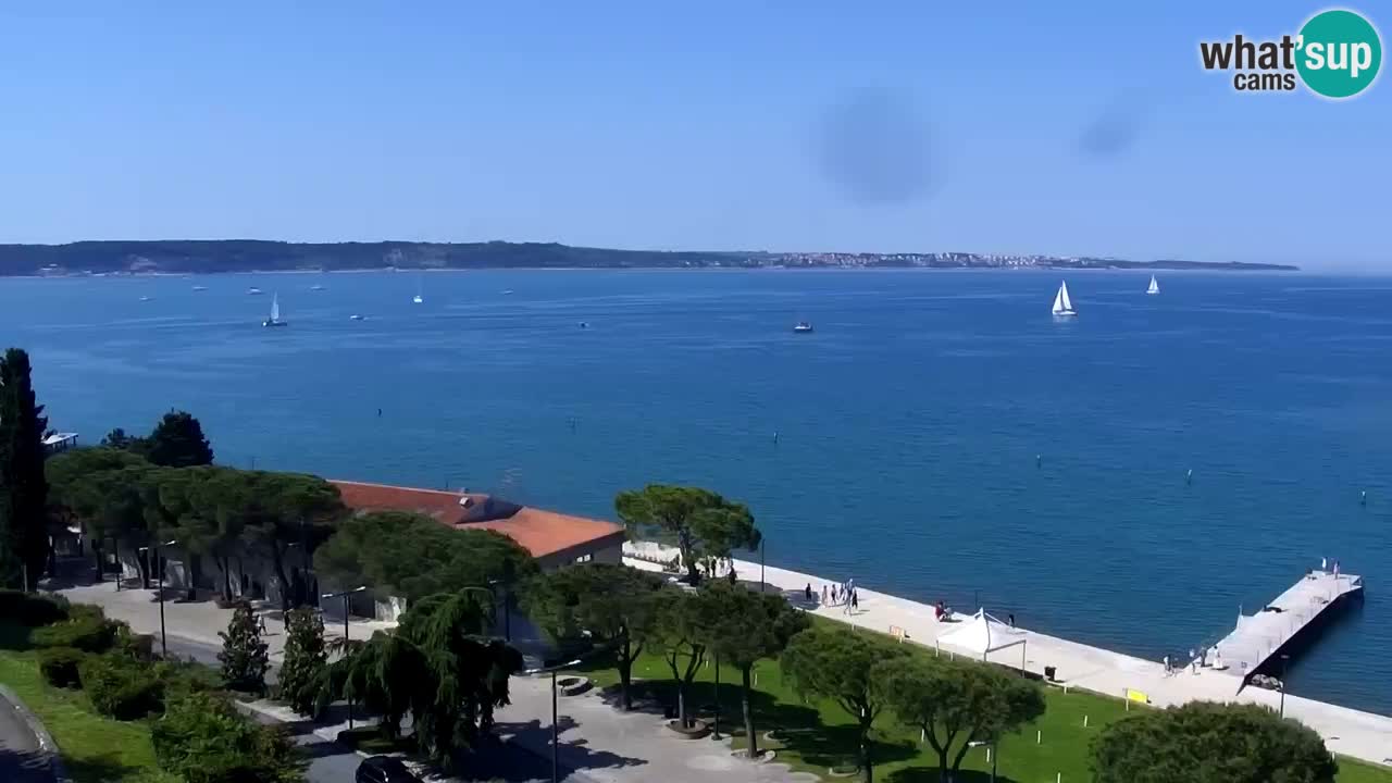 Live Webcam Portorose – Panorama
