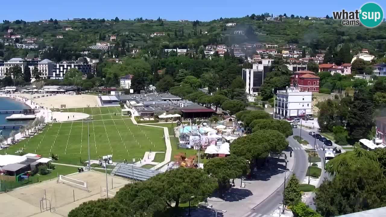 Kamera v živo Portorož – Panorama
