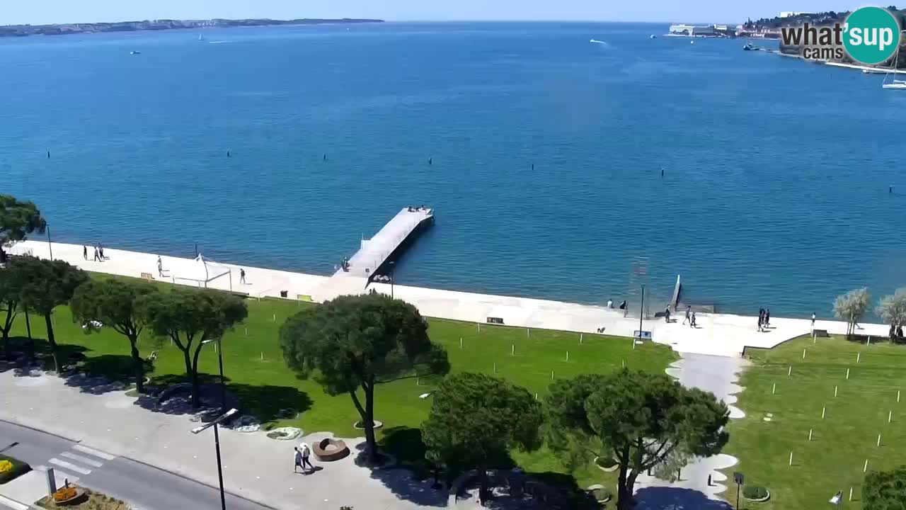 Webcam Live Portorož Strand – Bungalow