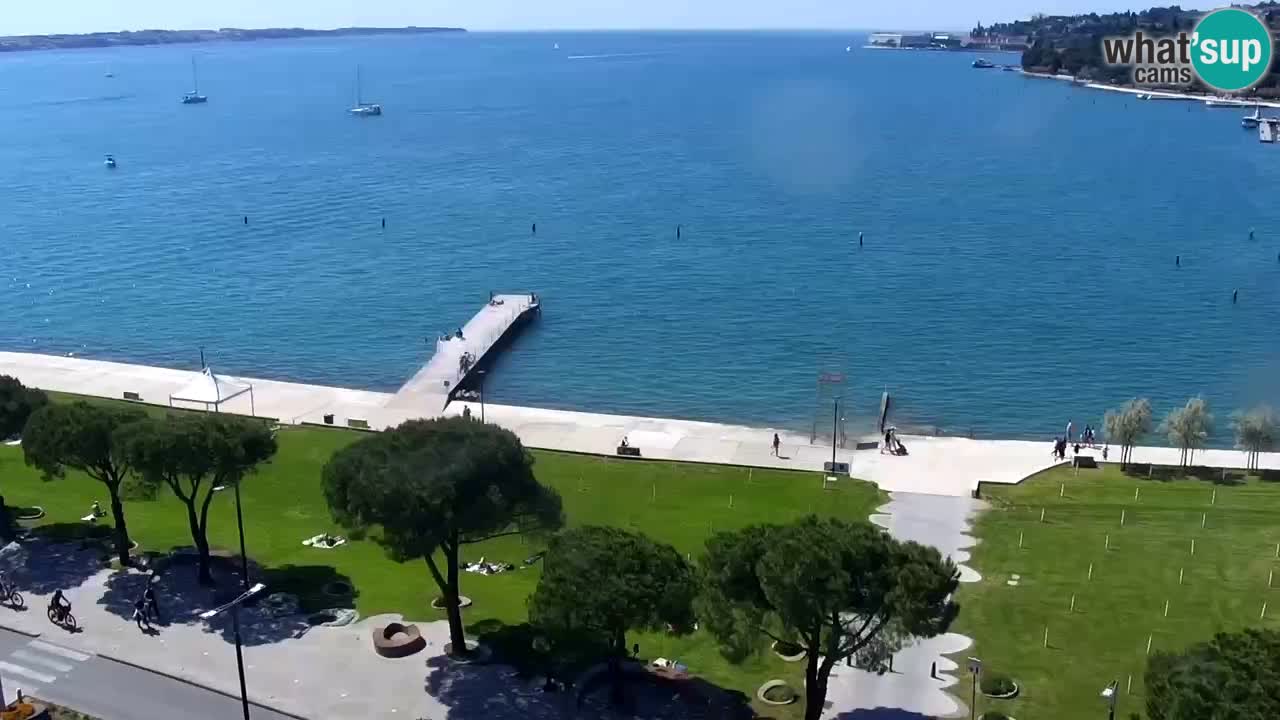 Live cam Portorož  Panorama