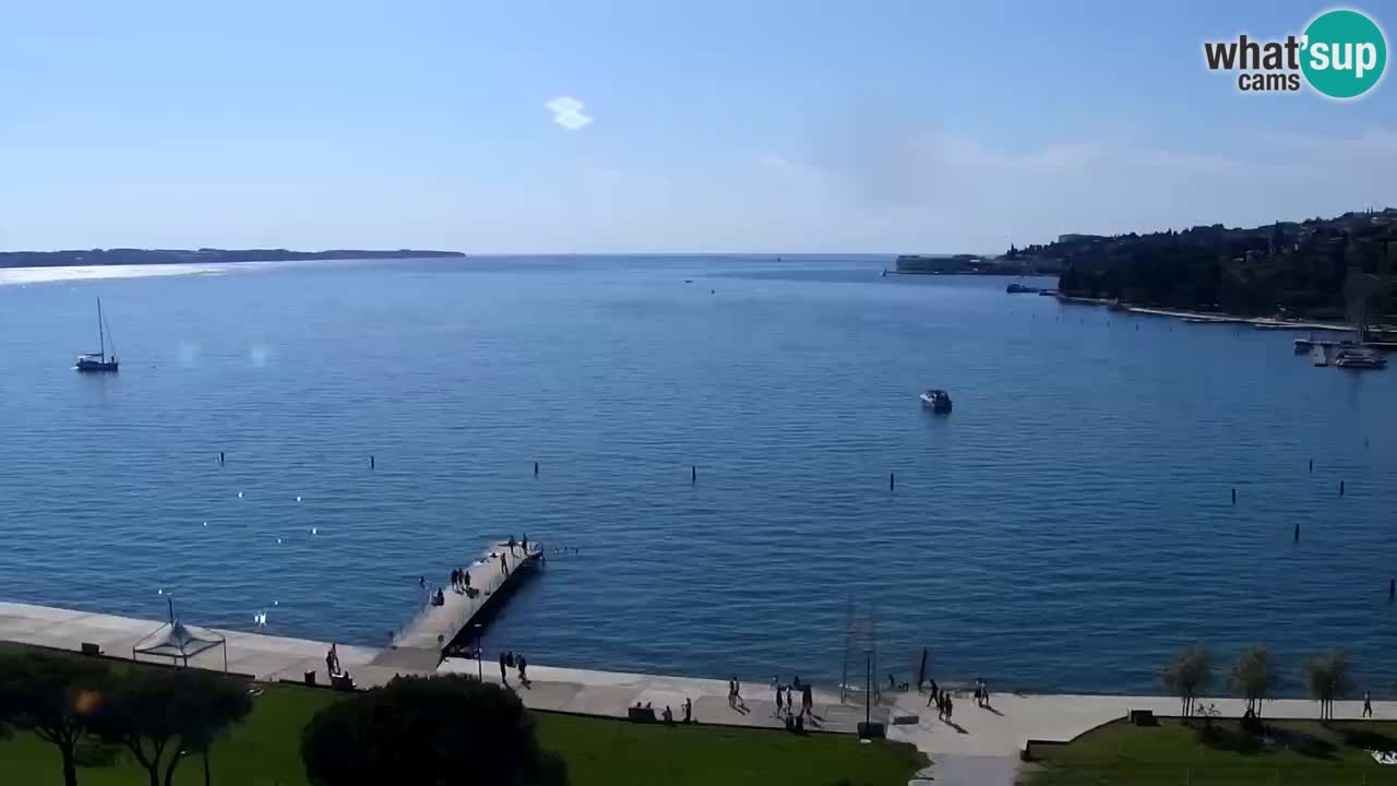 Web kamera Portorož plaža