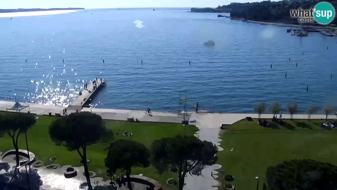 Web kamera Portorož plaža