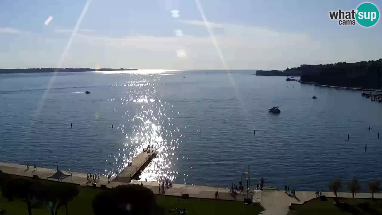 Web kamera Portorož plaža