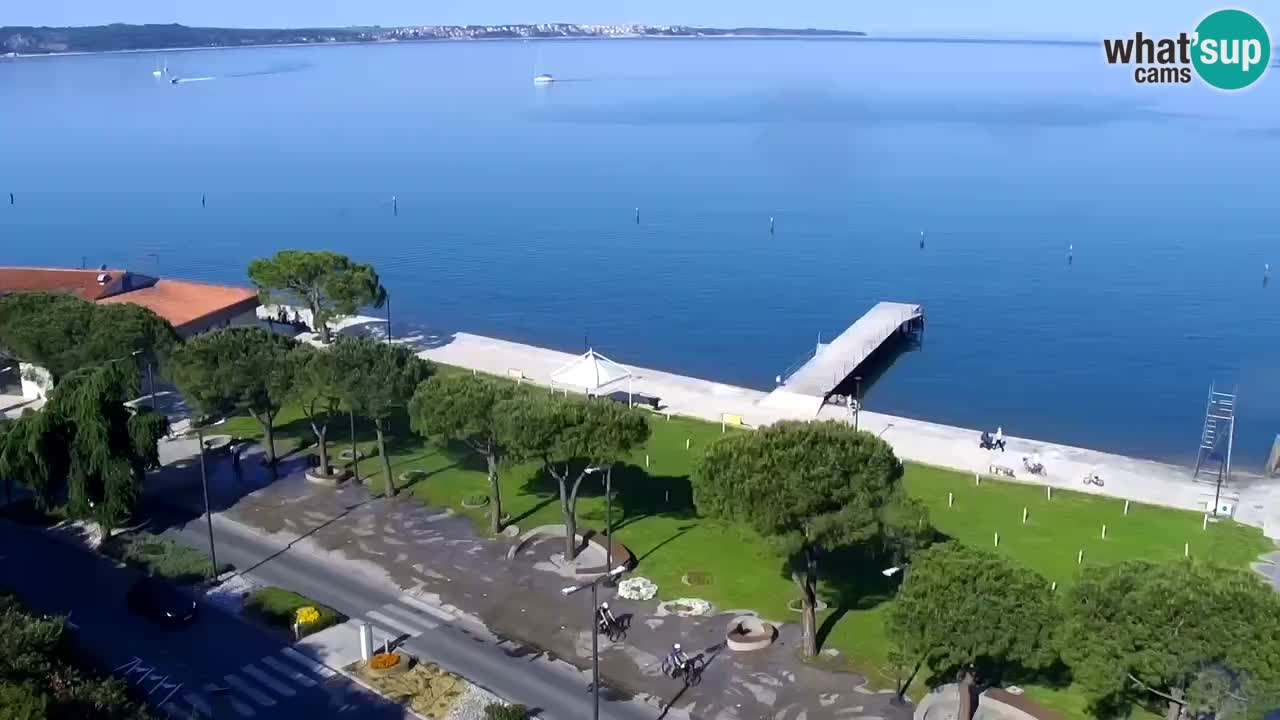 Webcam Playa Portorož – Bungalow