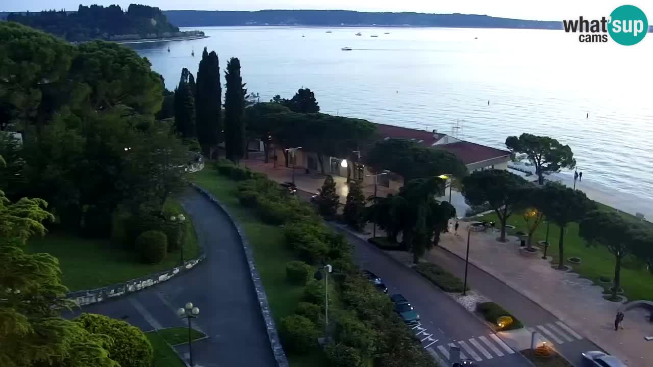 Webcam Plage Portorož – Bungalow