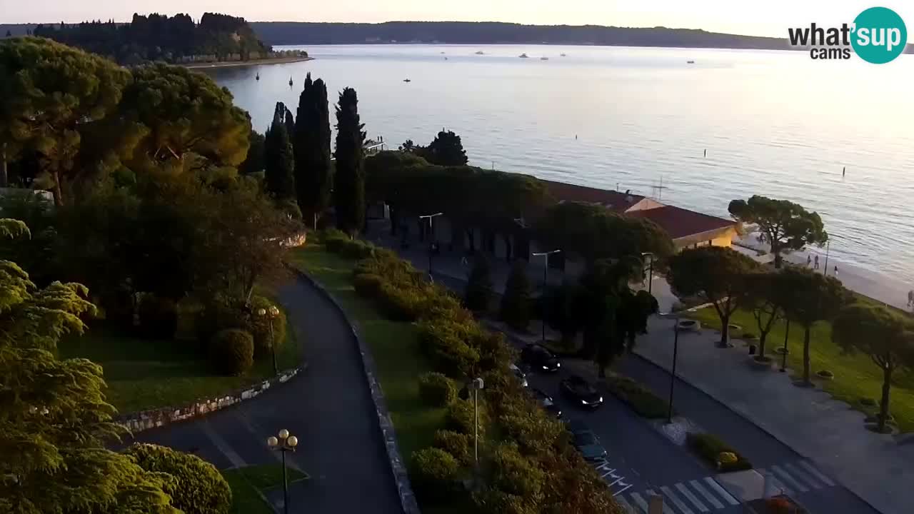 Webcam Plage Portorož – Bungalow