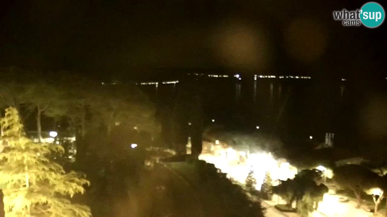 Web kamera Portorož plaža
