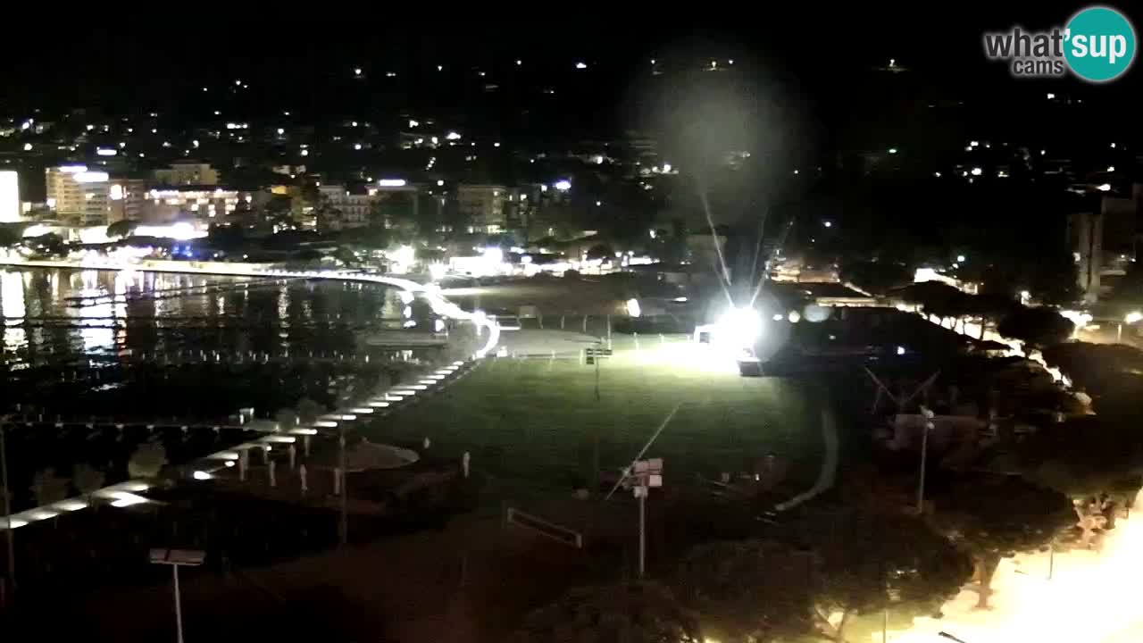 Webcam Portorož Panoramic view from Casino Portoroz